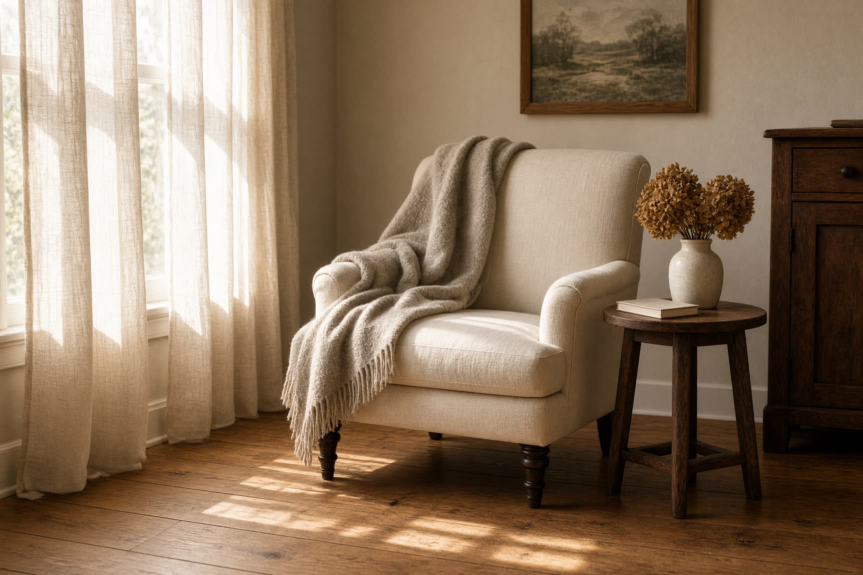 A quiet sitting room
